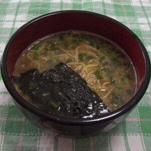 鍋で蒸しラーメン